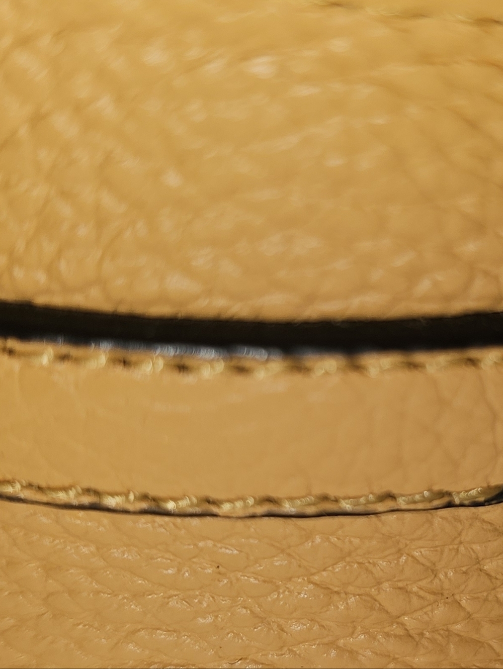 NANO Chloe Mini Marcie Saddle Crossbody Bag in Tan Apricot - Picture 14 of 16